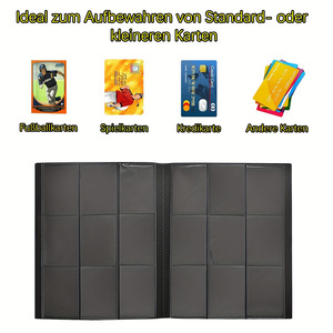 9-Lưới Không Thấm Nước Lưu Trữ Hiển Thị Dày PVC Kinh Doanh Thể Thao Chủ Thẻ 360 Túi Collector Của Chất Kết Dính Với 20 Trang - Product Image 4