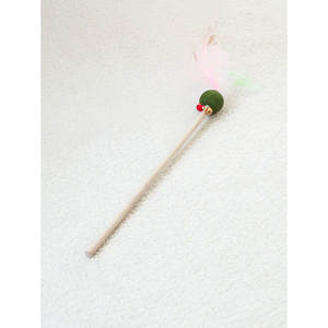Juguete interactivo de movimiento para mascotas con plumas de piruletas para gatos - Product Image 1