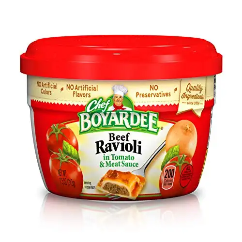 Şef Boyardee sığır eti domates ve et sosu mantı, 7.5 Oz. [Paket 12]