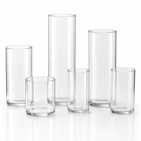 Bouteille en verre épaissi, support de bougie créatif, bouteille vide, grand vase, pot transparent, bouteille pour plantes, poissons et paysages d'intérieur