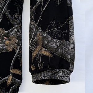 Producenten op maat gemaakte DTG all-over bedrukte unisex katoenen camouflage trainingspak hoodie en joggingbroek set heren - Product Image 4