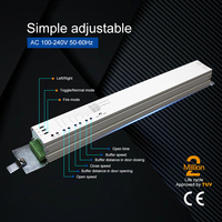 Pintu Geser Kaca Otomatis Sensor Cerdas Modern HH115 untuk Mal