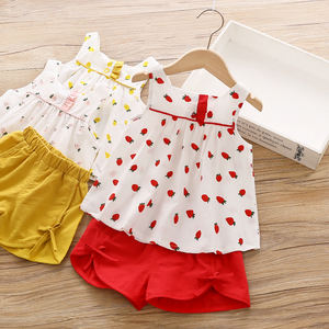 Máquina de Impresión de Camisetas de Vinilo, Conjunto de Verano para Niños, Conjuntos de Fresa para Niños Pequeños de Tienda Mayorista en Línea - Product Image 3