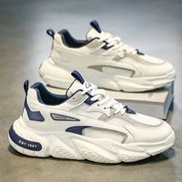 Chaussures pour hommes 2026 – Nouvelle collection hiver – Baskets décontractées à semelle épaisse, style jeune, tendance, polyvalentes, sport et mode papa