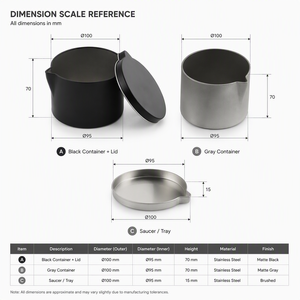 Contenedor de Metal con Boquilla Vertedora de 4oz y 8oz, de Aluminio sin Costuras, Antigoteo, para Derretir Cera, Bálsamo, Manualidades DIY, Fabricante - Product Image 4