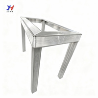 Support de pompe à chaleur en aluminium robuste | Cadre de support d'unité extérieure de climatiseur soudé