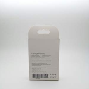 Tùy chỉnh in logo hộp giấy Tai nghe Tai nghe hộp các tông với cửa sổ để đóng gói - Product Image 5