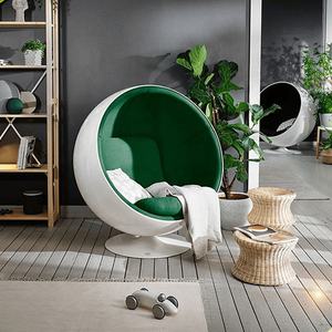Direktvertrieb Fiberglas <span class=keywords><strong>Pod</strong></span> <span class=keywords><strong>Chair</strong></span> Nordischer Bequemer Sessel Egg Freizeit Accent Globe Loungesessel - Product Image 2