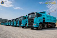 Camion benne minier électrique d'occasion SANY SYZ437C-8LRBEVSD 8x4 Euro 5 à conduite à gauche 350kWh+