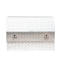 Boîte à outils en aluminium pour camions, boîte à outils, avec portes ouvertes latérales, boîte à outils, remorque armoire complète pour voitures, 12 pièces