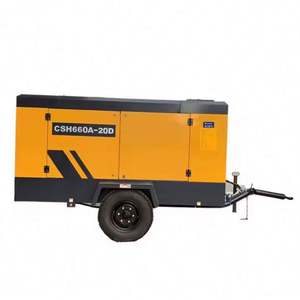 Compresseur d'air diesel de haute qualité 20 bars pour forage minier CSH660A-20 à bon prix - Product Image 1