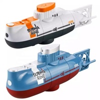 Sous-marin télécommandé de mode, bateau télécommandé étanche, 70 m sous l'eau, longue durée de jeu, modèle de navire de simulation pour cadeau