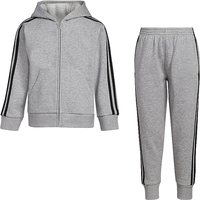 Vente en Gros de Haute Qualité Ensemble de 2 Pièces Veste Polaire Essentielle à Manches Longues pour Enfants