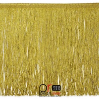 Frange en polyester colorée en gros, bordure à franges, pompon pour vêtements, textile de maison et usage décoratif