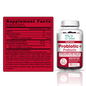 อาหารเสริมโปรไบโอติกออร์แกนิกส่งเสริมให้พืชในลำไส้และสนับสนุนการย่อยสุขภาพ - Product Image 2