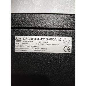 ไดรฟ์รุ่น ETEL DSCDP334-421G-000A ซีรีส์ 24VDC 84-280VAC อุปกรณ์อิเล็กทรอนิกส์ - Product Image 1