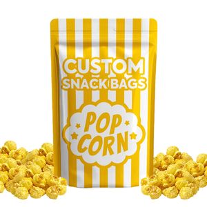 Bolsa Ecológica Personalizada con Cierre y Ventana Transparente para Envasado de Snacks, a Prueba de Humedad, Bolsa de Mylar, OEM ODM - Product Image 3