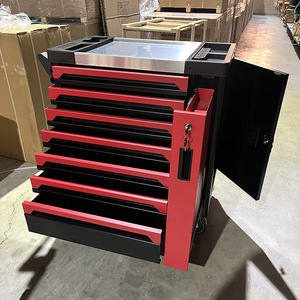 Ensemble d'outils à main multifonctionnels en acier au carbone de 420 pièces, complet avec plateau en mousse EVA et chariot à outils portable pour la réparation mécanique - Product Image 3