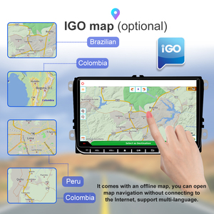 4 + 64G para VW Passat MK5/6 Jetta Golf Polo IPS 9 pulgadas Radio de coche Auto Android 13 GPS Carplay Video REPRODUCTOR DE DVD de coche - Product Image 6