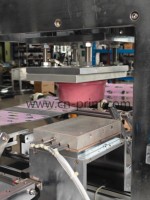 Nouvelle machine de tampographie à transfert thermique TH-160R semi-automatique pour casques de sécurité de construction, casquettes en plastique et produits irréguliers