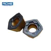 Plaquettes de fraisage indexables en carbure de tungstène 419N-1405M-PH pour le traitement de l'acier allié et de l'acier dur – Vente directe usine