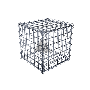 Boîte écologique adaptée aux besoins du client de maille de Gabion facilement installable avec la cage de Gabion de pierre de service de soudure 30*30*30CM - Product Image 1