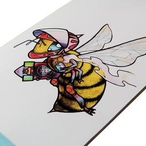 สเก็ตบอร์ดแบบ Cruiser สำหรับเล่น Surf Skate พร้อมล้อ PU  แบบหล่อขึ้นรูปด้วยแรงโน้มถ่วง  แกนกลางแบบกลวง  สามารถสลักลายได้ตามต้องการ - Product Image 3