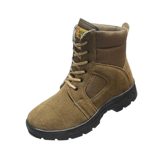 Bottes de chasse d'hiver pour hommes, doublées de laine épaisse, chaudes, pour l'extérieur, à talon moyen, lacets avant, couleur unie, taille adulte 352 - Product Image 5