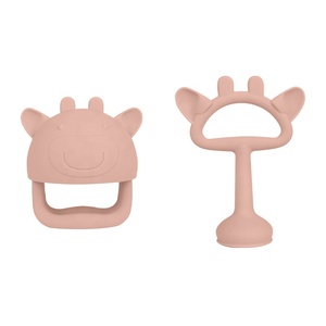 3 Packs Anti Dropping Mitten Teething Baby Chew Sucking <strong>Toys</strong> Soothing Pacifier Silicone Wrist Hand Teethers - Product Image 6