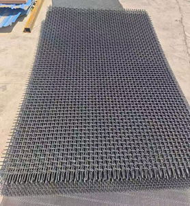 メーカー卸売カスタム無地織りスクリーン黒鋼ワイヤメッシュフィルター鉱山用振動ドラムスクリーン - Product Image 6