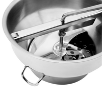 Keuken Accessoires Roestvrij Staal Fruit & Vegetable Voedsel Molen Handleiding Voedsel Groente Chopper Met 3 Discs
