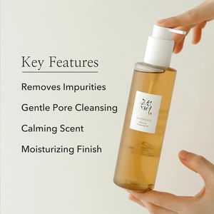 ชุดผลิตภัณฑ์ทำความสะอาดผิวหน้า Beauty of Joseon Cleansing Moisture Trio Ginseng Oil Green Plum Cleanser Essence Water สำหรับทุกสภาพผิว - Product Image 3