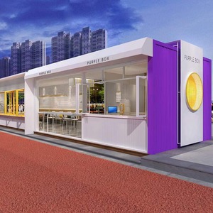 Contenedor Morado Tipo Caja, Moderno, Rectangular, Grosor Estándar, Para Uso Comercial - Product Image 1