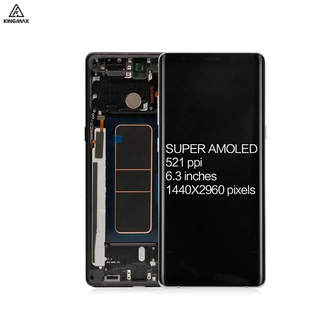 6.3" AMOLED Screen Replacement for Samsung Galaxy Note 8 N950FD N950U Original Touch LCD Frame Mobile Phone Repair Parts