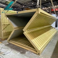 Bureau de chantier portable Lizheng, conteneur pliable, préfabriqué, modulaire, pour salle de direction