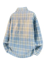 Chemise à carreaux vintage à revers pour jeunes hommes, automne/hiver, manches longues, coupe décontractée, chic, cardigan en coton 100%