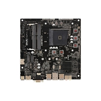 Carte mère ASRock A320TM-ITX AM4 reconditionnée à prix réduit, double DDR4 SATA AMD 32 Go, socket AM4 pour ordinateur de bureau avec ports HDMI VGA