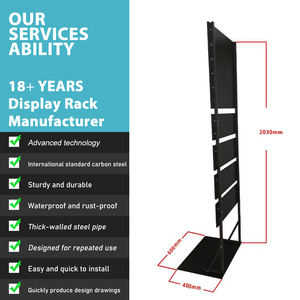 Freistehender Dartständer aus Metallrahmen, Dartboard-Halter, Display-Regal für Sportgeschäfte - Product Image 4