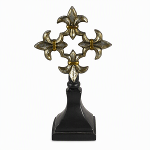 Ornement <span class=keywords><strong>de</strong></span> table en forme <span class=keywords><strong>de</strong></span> croix décorative traditionnelle en résine, fait main, pour anniversaire et décoration intérieure - Product Image 6
