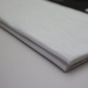 Tissu en jersey modal de coton organique 150 Gsm léger et flammé de poids moyen pour chemises et vêtements - Product Image 1