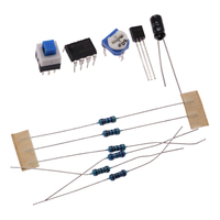Kit de bricolage Lampe respirante en forme de cœur Kit LED respirant DC 4V-6V Rouge Blanc Bleu Vert Production électronique DIY pour l'apprentissage