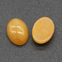 Cabochon ovale en cristal naturel 6x8mm, pierre semi-précieuse à dôme unique, gemme lâche pour la fabrication de bijoux DIY