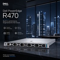 Serveur Rack 1U Original pour PowerEdge R470 Intel Xeon 6, prend en charge le stockage NVMe E3.S SSD PCIe Gen5, en stock