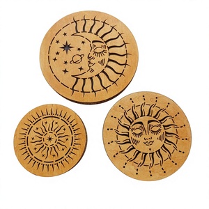 Tambour en bois de 20/25/30 cm pour la vente en gros – Magnifique instrument imitant les sons du courant d'eau pour la musique de concert, l'accompagnement et la guérison sonore - Product Image 1