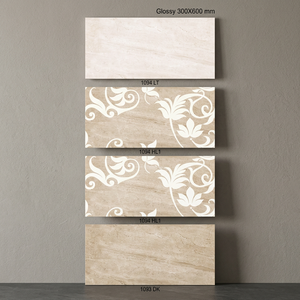 Prix d'usine indien 12x24 pouces Digital 300x600mm Glossy Glazed Designer 30x60cm Carreaux de mur en céramique du fournisseur indien - Product Image 3
