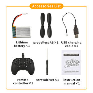 Dron de Espuma EPP con Control Remoto 2.4G, Luces LED y Vuelo 360°, Despegue con un Solo Botón, Juguete Quadcopter para Principiantes - Product Image 6