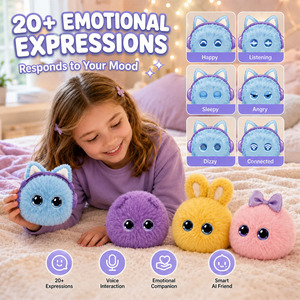 Juguete de Peluche Interactivo con IA, Compañero Parlante Inteligente, Animal de Peluche Robótico con Memoria de Largo Alcance, Interacción Emocional, Más de 100 Idiomas - Product Image 3