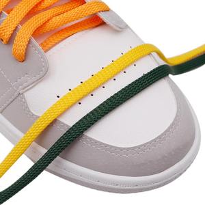 Cordones deportivos planos de malla de poliéster, 8mm de ancho, Color puro, para zapatillas deportivas, informales, gran oferta - Product Image 6