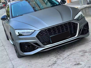 Kits de Parachoques Delanteros para Auto <span class=keywords><strong>A5</strong></span> S5 <span class=keywords><strong>2020</strong></span>-2024, Estilo RS5, con Rejilla Negra para Audi <span class=keywords><strong>A5</strong></span> S5 B9.5 <span class=keywords><strong>2020</strong></span> 2021 2022 2023 2024 - Product Image 4