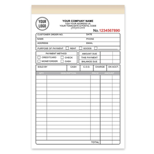 Carnets autocopiants NCR sur mesure <span class=keywords><strong>de</strong></span> toutes tailles, cartes <span class=keywords><strong>de</strong></span> menu, bons <span class=keywords><strong>de</strong></span> <span class=keywords><strong>livraison</strong></span>, registres, factures et reçus en gros - Product Image 4